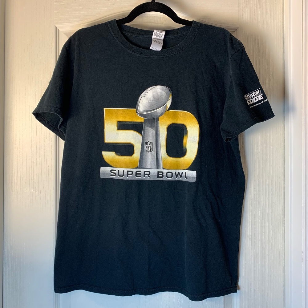 Super Bowl 50 NFL Men’s Graphic T-Shirt – Size Large
